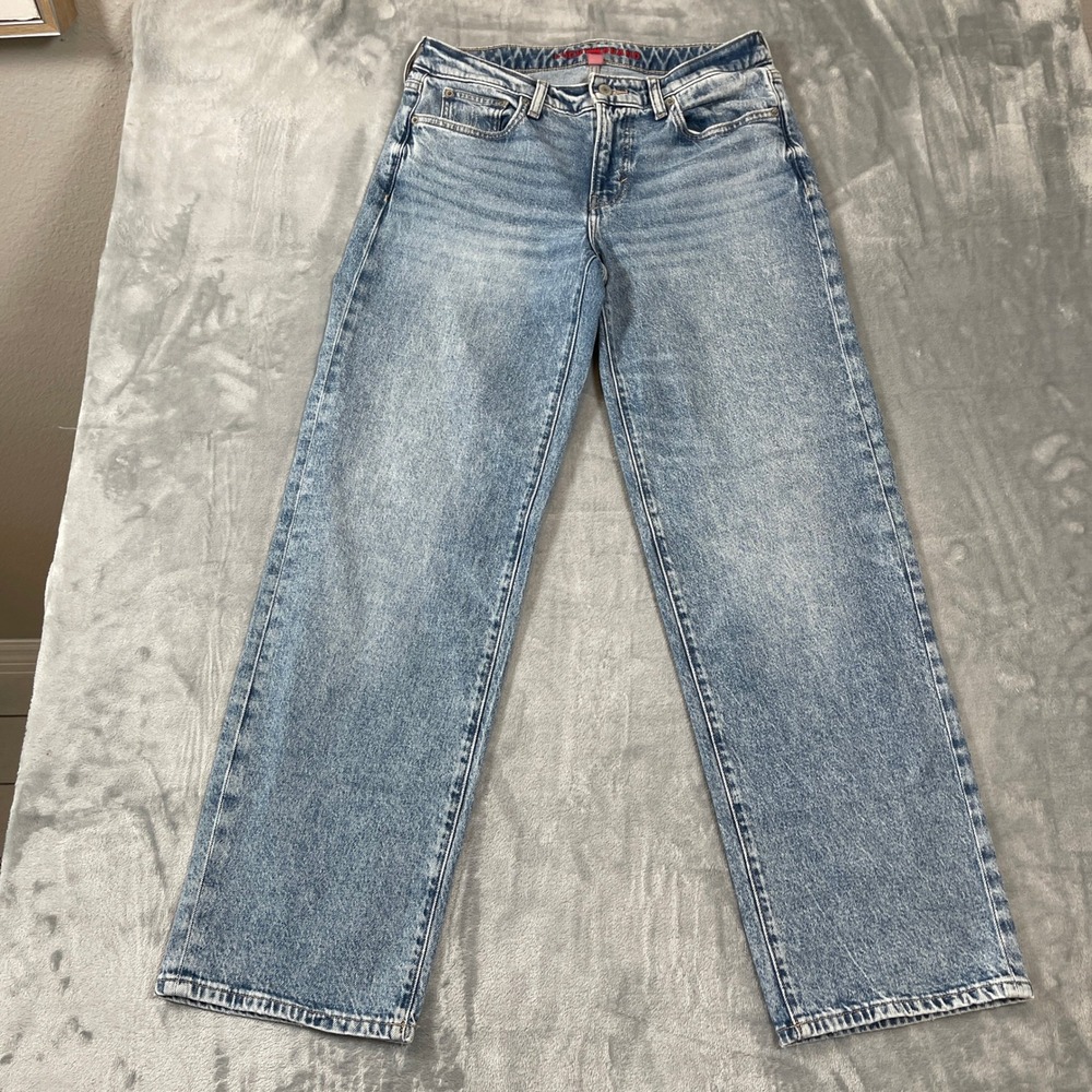 Lucky Brand Womens Jeans Size 6/28R Light Wash Straight Leg Blue Denim